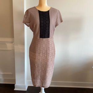 Dress. Black and Tan.